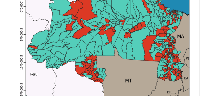 Mapas da Dinâmica Populacional na Região Norte: análise das unidades federativas com base no Censo de 2022.