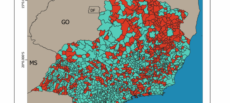 Mapas da Dinâmica Populacional na Região Sudeste: análise das unidades federativas com base no Censo de 2022.