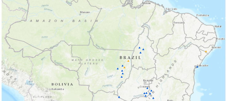 Mapa Socioespacial das 49 principais Cooperativas Agropecuárias do Sul do Brasil: Da Atuação Regional à Projeção Global.